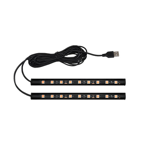 LED Car Ambient Foot Light | USB 5V Auto Interior Atmosphere Neon Lamp